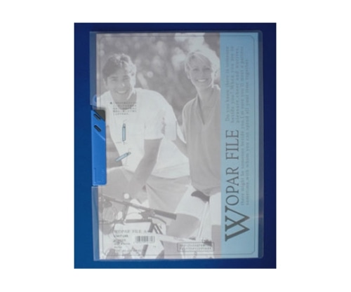 LIHITLAB ウーパーファイル 青 F-3020 1冊(ご注文単位1冊)【直送品】