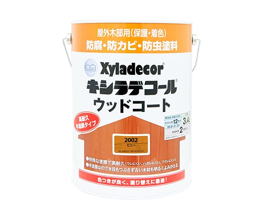 カンペハピオ(KANSAI) 水性キシラデコール ウッドコート ピニー 3.4L 97670030000 1個(ご注文単位1個)【直送品】