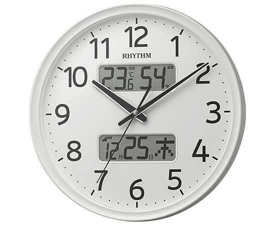 リズム(時計) フィットウェーブリブA03 白 8FYA03SR03 1個(ご注文単位1個)【直送品】