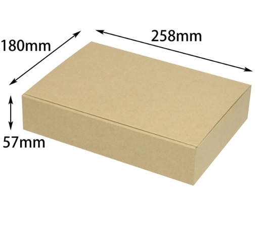 ヤマニパッケージ 贈答箱 お好みBOX13 両面クラフト 長方 100枚 EE-575 1ケース（ご注文単位1ケース）【直送品】