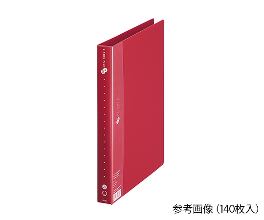 プラス 2リングファイル スーパーエコノミー 210枚綴じ FC-101RF RD 1個（ご注文単位1個）【直送品】