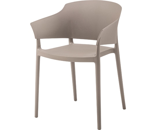 東谷 アームチェア グレー CL-485MGY 1個（ご注文単位1個）【直送品】