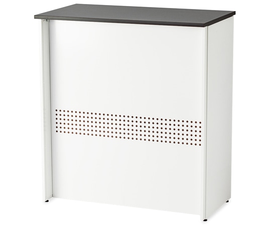 スマイル スチールハイカウンター W900 パンチング  1個(ご注文単位1個)【直送品】