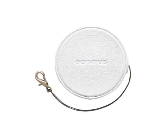 オリンパス 本革レンズジャケット ホワイト LC-60.5GL WH 1個（ご注文単位1個）【直送品】
