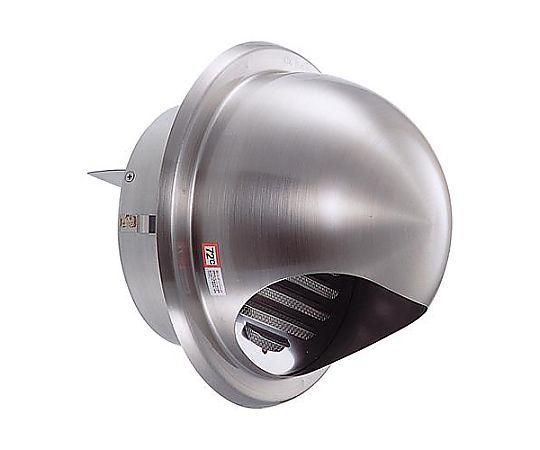 アズワン 197-217mm 丸型ガラリ(防火ダンパー・フード付/SUS EA997MB-200A 1個(ご注文単位1個)【直送品】