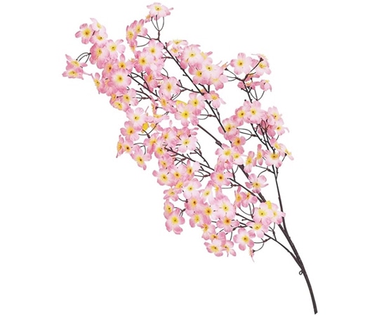 アズワン シルク桜大枝 110cm 12本組 23-4-3-2 1セット(ご注文単位1セット)【直送品】