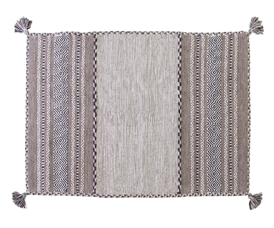 東谷 シャニール ラグ グレー TTR-102GY 1個（ご注文単位1個）【直送品】