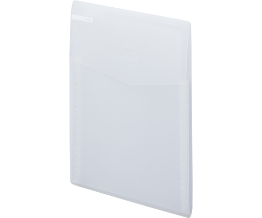 LIHITLAB SOERU スリムドキュメントファイル(タテ型)4仕切(5ポケット) 乳白 A8710-1 1冊(ご注文単位1冊)【直送品】