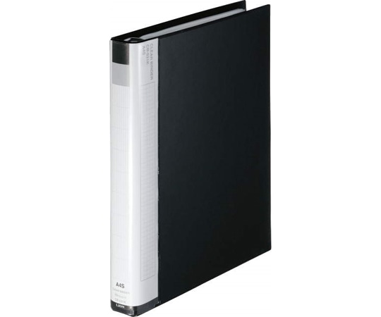 ライオン事務器 クリアーバインダー ブラック CB-531K BK 1冊(ご注文単位1冊)【直送品】