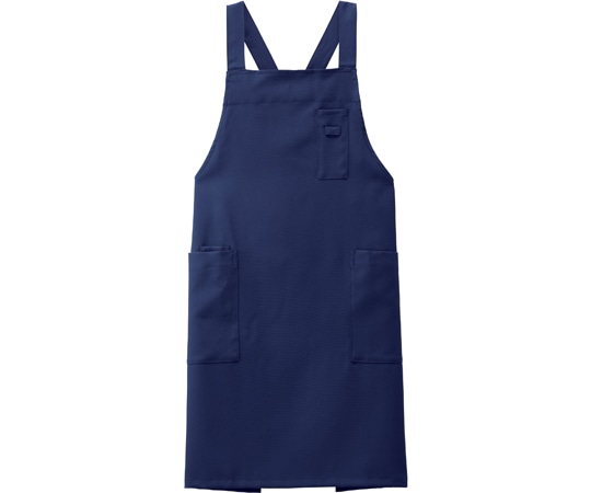 ボンマックス 胸当てエプロン FK7185 ネイビー フリー  1枚（ご注文単位1枚）【直送品】