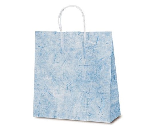 ベルベ 紙袋 自動紐手提袋 T-6 彩流(紺) 200枚 1643 1ケース（ご注文単位1ケース）【直送品】