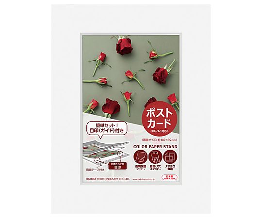 ハクバ写真産業 カラーペーパースタンドKG ホワイト MCPS-PCWT 1個(ご注文単位1個)【直送品】