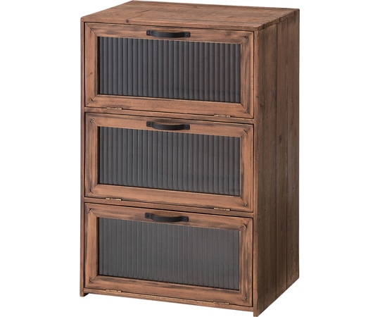 東谷 フラップチェスト ブラウン CCR-107 1個（ご注文単位1個）【直送品】