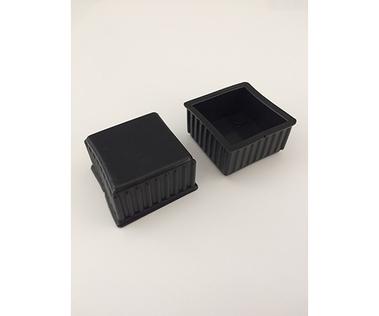 ツチノ 脚キャップ 黒角 45mm 51-055 1パック(ご注文単位1パック)【直送品】