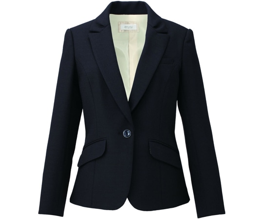 カーシーカシマ ENJOYNoir ジャケット Beauty Keep Suits ブラック 7号 EAJ571 1枚（ご注文単位1枚）【直送品】