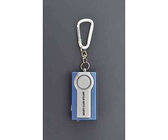 エスコ LEDライト付防犯ブザー EA916XA-17 1個(ご注文単位1個)【直送品】