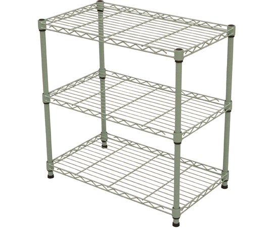 エイ・アイ・エス 19φスチールラックセット グリーン NS6035-1GR 1個（ご注文単位1個）【直送品】