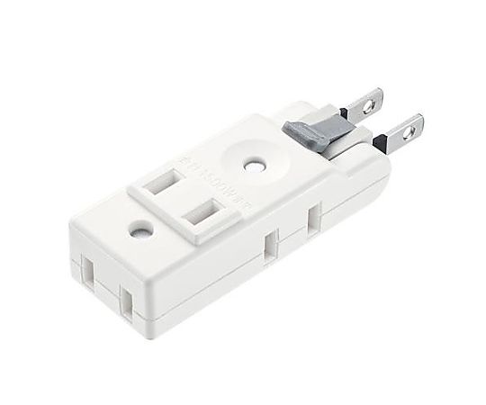 アズワン AC125V/15A 4口タップ(レバー付) EA940CD-138 1個(ご注文単位1個)【直送品】