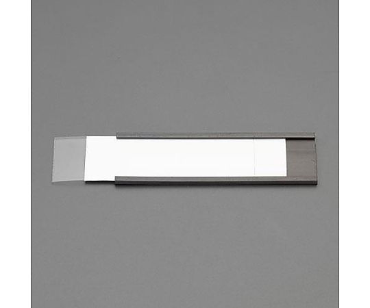 エスコ 25x100mm ラベルホルダー(マグネット付/50組) EA781ES-1 1組(ご注文単位1組)【直送品】