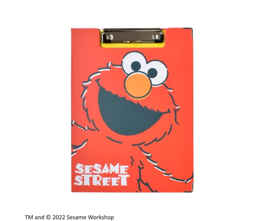 セントレディス セサミストリート クリップボード エルモ レッド/イエロー ST-ZSS0001 1個(ご注文単位1個)【直送品】