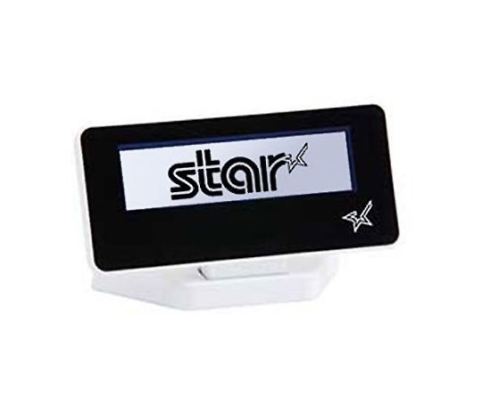 ビジコム スター精密 カスタマディスプレイ(USB・白) SCD222U-WHT-B 1個（ご注文単位1個）【直送品】