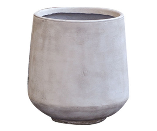 クレイ プランター TERRA-MENT Drop Round 34(テラメント ドロップラウンド)L 910-245-181 1個(ご注文単位1個)【直送品】