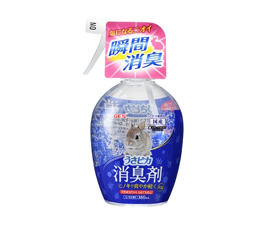 ジェックス うさピカ 消臭剤 ヒノキの香り 380mL  1個（ご注文単位1個）【直送品】
