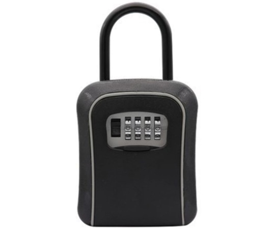 トライメイト キーボックス ダイヤル式 ブラック TR-KBD001-BK 1個(ご注文単位1個)【直送品】