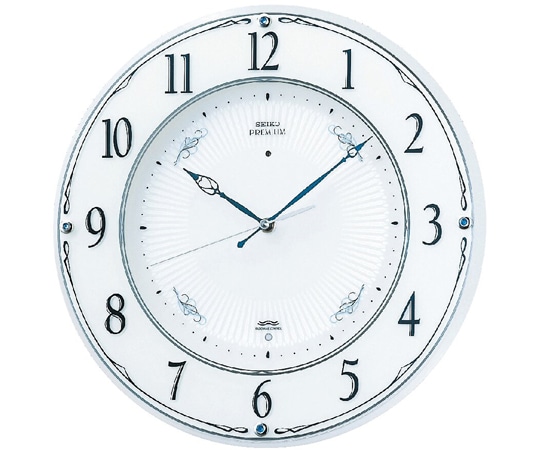 セイコー 電波掛時計 φ320×44mm LS230W 1個(ご注文単位1個)【直送品】