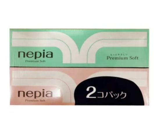 王子ネピア ネピア プレミアムソフトティッシュ 2個  1個（ご注文単位1個）【直送品】