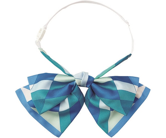 カーシーカシマ ENJOY Rouge スカーフ リボン ブルー EAZ880 1枚（ご注文単位1枚）【直送品】