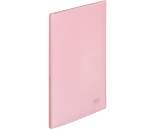 LIHITLAB SOERU クリヤーブック A4S型 ポケット20枚 ピンク N8101-12 1冊(ご注文単位1冊)【直送品】