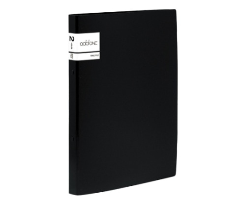 セキセイ アドワン リングファイル ブラック AD-2225-60 1冊(ご注文単位1冊)【直送品】