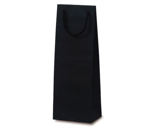 ベルベ 紙袋 手提袋 T-W カラークラフト ブラック 100枚 1036 1ケース（ご注文単位1ケース）【直送品】