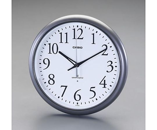 エスコ φ330mm [電波]掛時計 EA798CD-2A 1個(ご注文単位1個)【直送品】