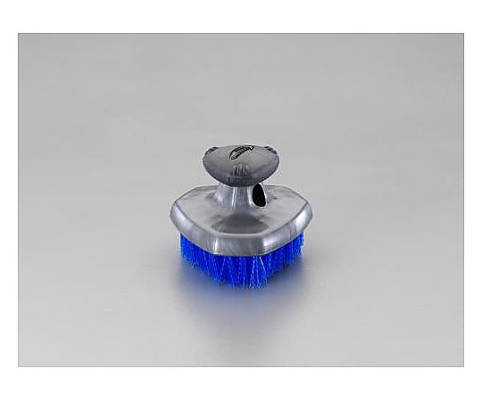 エスコ 120x120x100mm タイヤブラシ(グリップ付) EA928AG-543 1個(ご注文単位1個)【直送品】