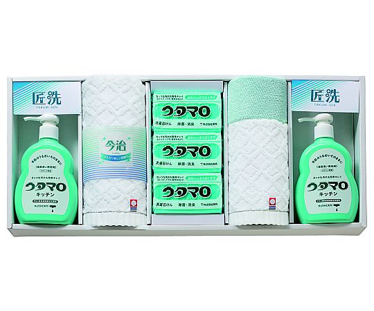 アズワン 匠洗 石鹸・キッチン洗剤ギフト UTA-405A 1セット(ご注文単位1セット)【直送品】