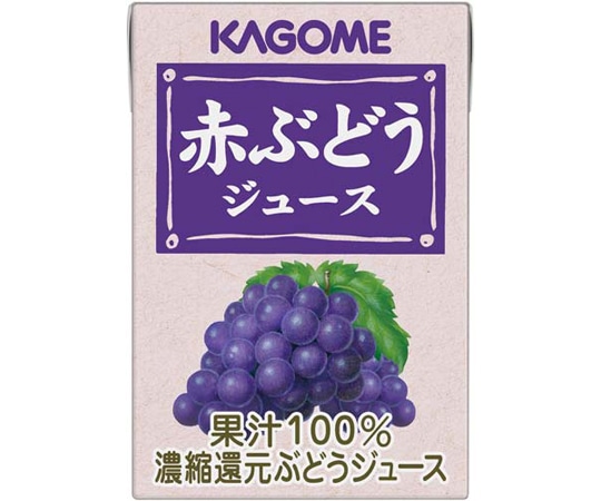 カゴメ 赤ぶどうジュース 業務用 100mL 36本 49758641 1ケース※軽（ご注文単位1ケース）【直送品】
