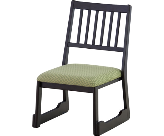 東谷 法事チェア グリーン BC-1030FYE 1個（ご注文単位1個）【直送品】