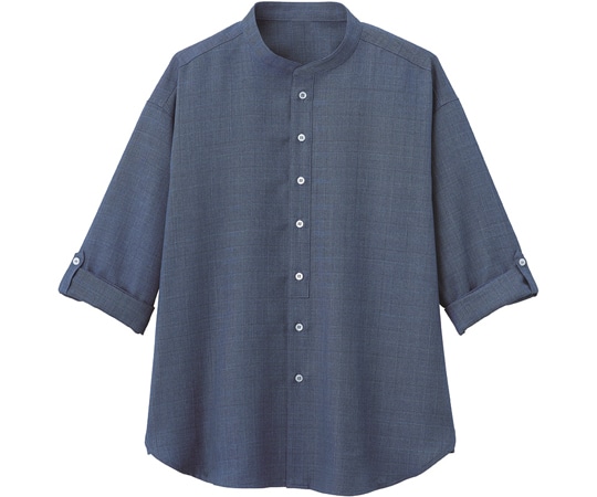 カーシーカシマ HEARTGREEN シャツ Scandinavian Pattern Collection ブルー LL HSY010 1枚（ご注文単位1枚）【直送品】