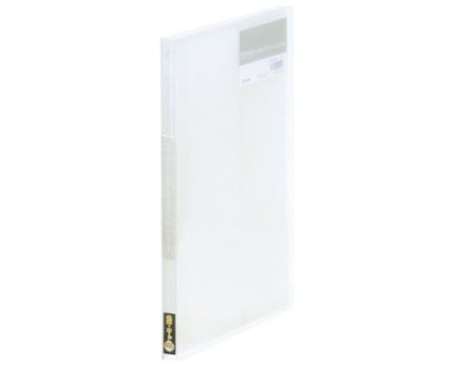 キングジム シンプリーズ名刺ホルダー 透明 400枚分 35TSPW 1冊(ご注文単位1冊)【直送品】