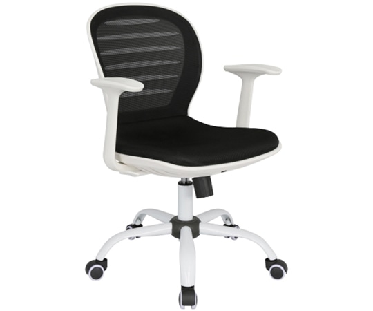 カグクロ メッシュチェアCF(肘付)背:ブラック座:ブラック(シフォン) CF-40-A-BKBK 1個(ご注文単位1個)【直送品】