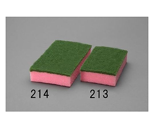 エスコ 90x150mm/L 業務用スポンジ(HACCP認証取得品) EA928AS-214 1個(ご注文単位1個)【直送品】