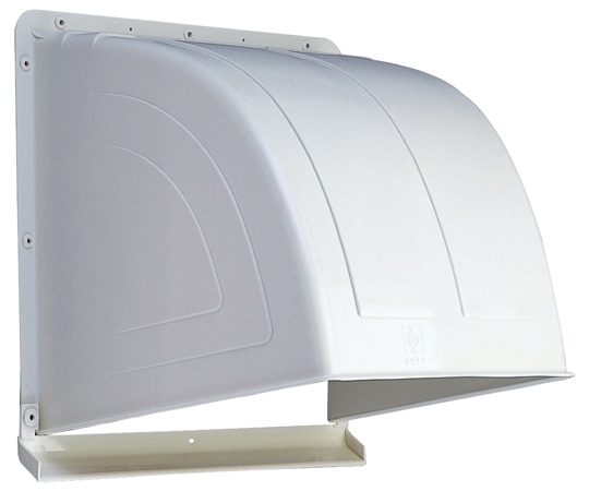 高須産業 ウェザーカバー 30cm換気扇用 アイボリー K-30 W 1個(ご注文単位1個)【直送品】
