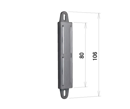 ハイロジック 仕切レール マグネット 58374 1個(ご注文単位1個)【直送品】