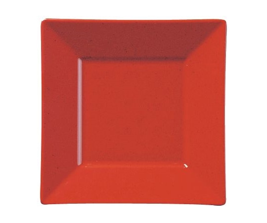 Daiwa スクエア皿 小 レッド SS-3-R 1個(ご注文単位1個)【直送品】