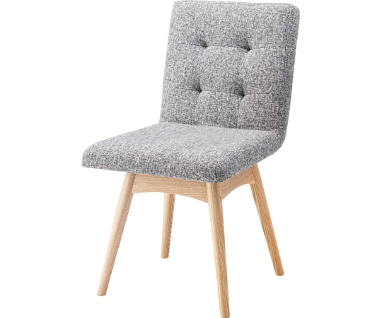 東谷 回転式ダイニングチェア グレー NOC-31GY 1個（ご注文単位1個）【直送品】