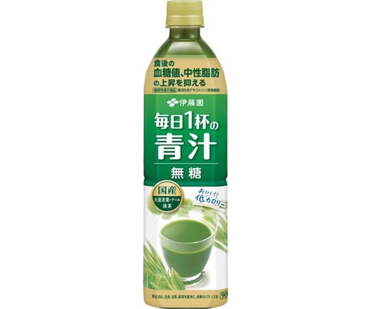 伊藤園 毎日1杯の青汁無糖 900mL 12本 62112 1ケース※軽（ご注文単位1ケース）【直送品】