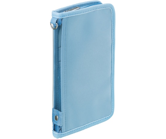 LIHITLAB myfa デコレーションポーチ パウダーブルー A3302-14 1個(ご注文単位1個)【直送品】
