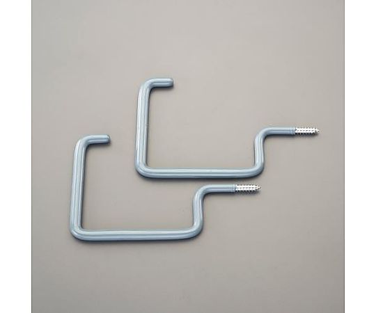 アズワン 125x108x  9mm フック(ビニールコーティング/2個) EA951FZ-17 1組(ご注文単位1組)【直送品】